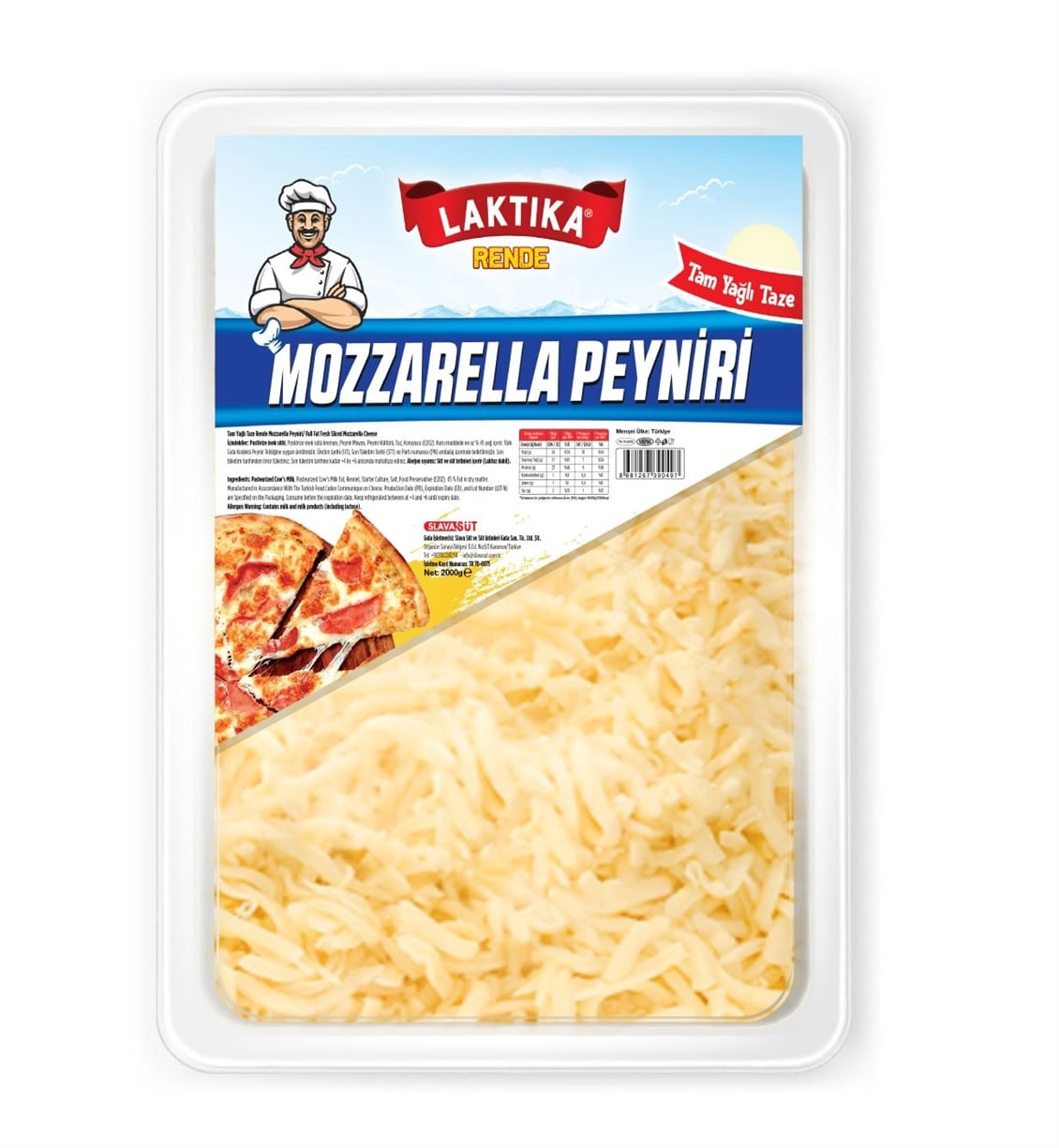 Laktika Peynir Mozzarella Kg