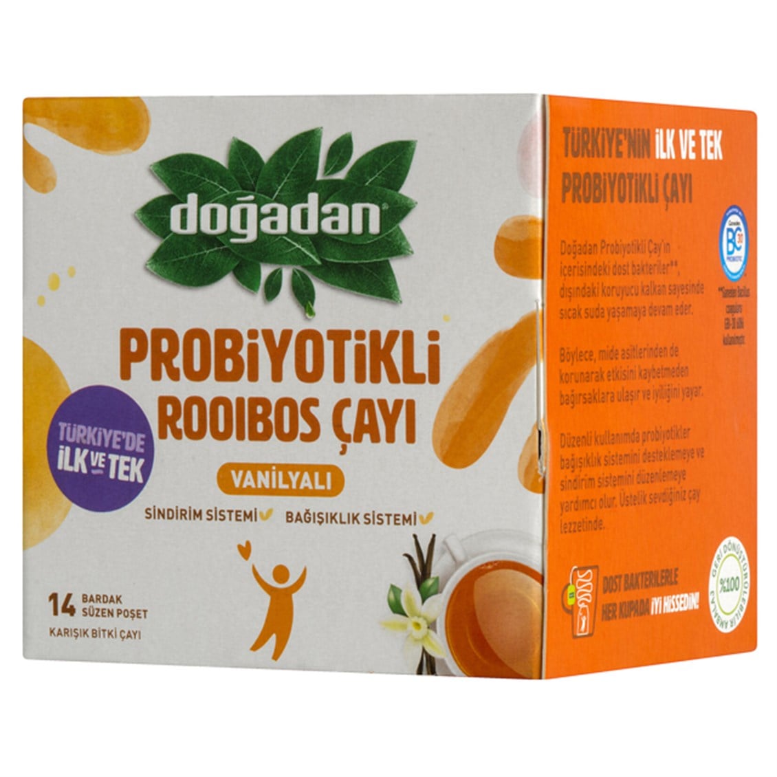 Doğadan Probiyotik Çay Rooibos Vanilya 24 gr