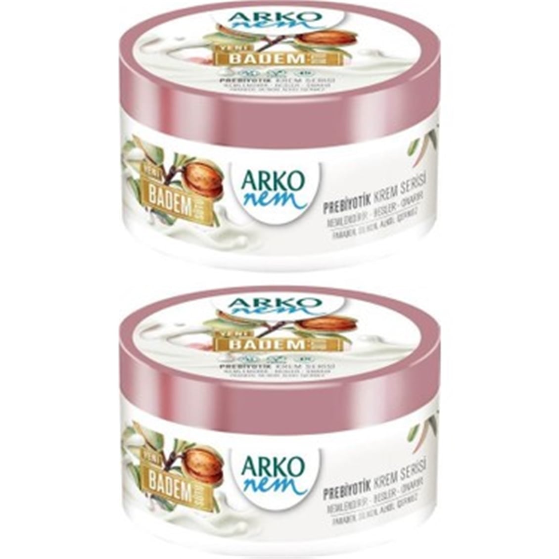  ARKO KREM PREBIYOTIK BADEM YAGI 250+250M 