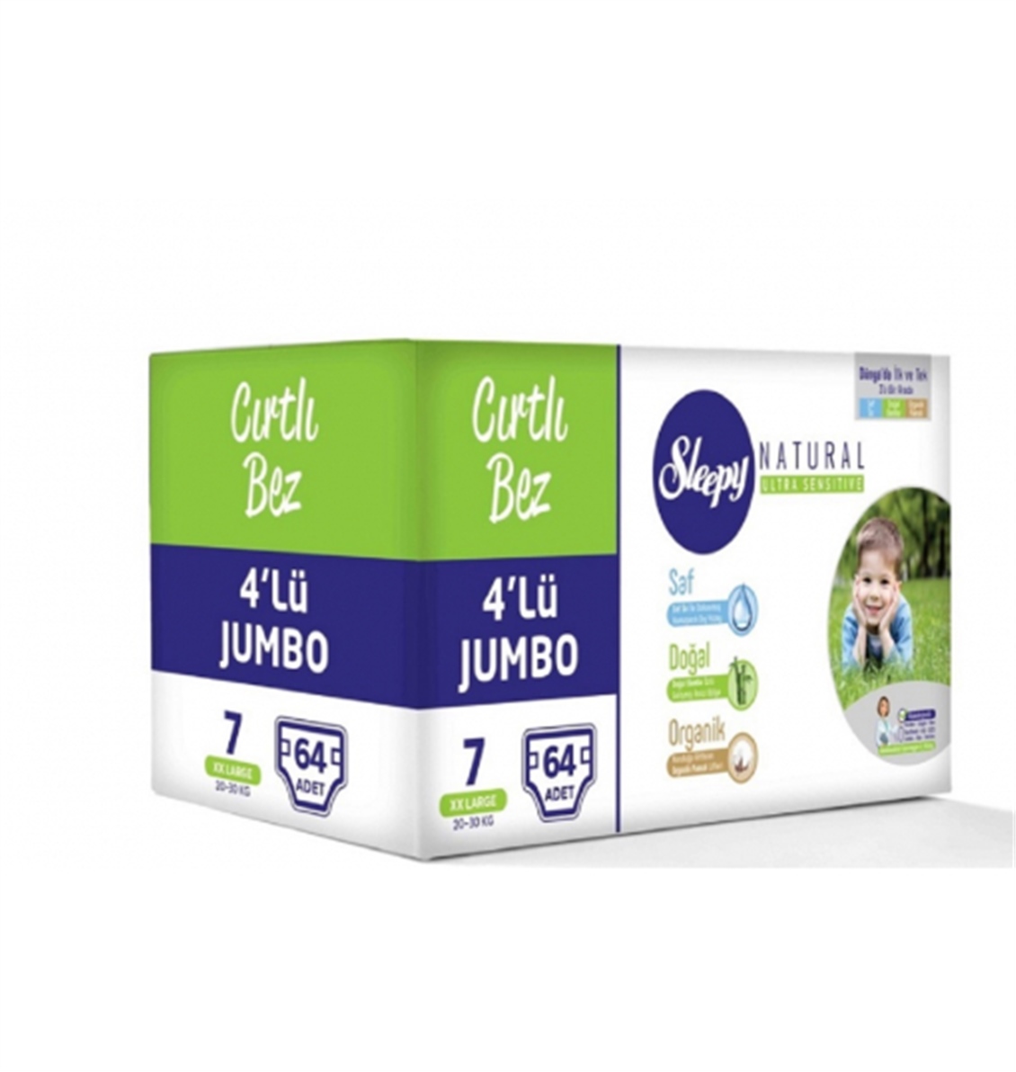  SLEEPY BIO NATURAL 4LU JUMBO XL 64 LU 