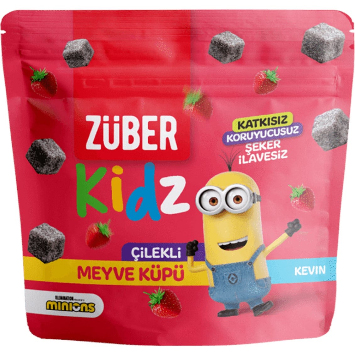 Züber Kids Çilekli Meyve Küpü 49 Gr