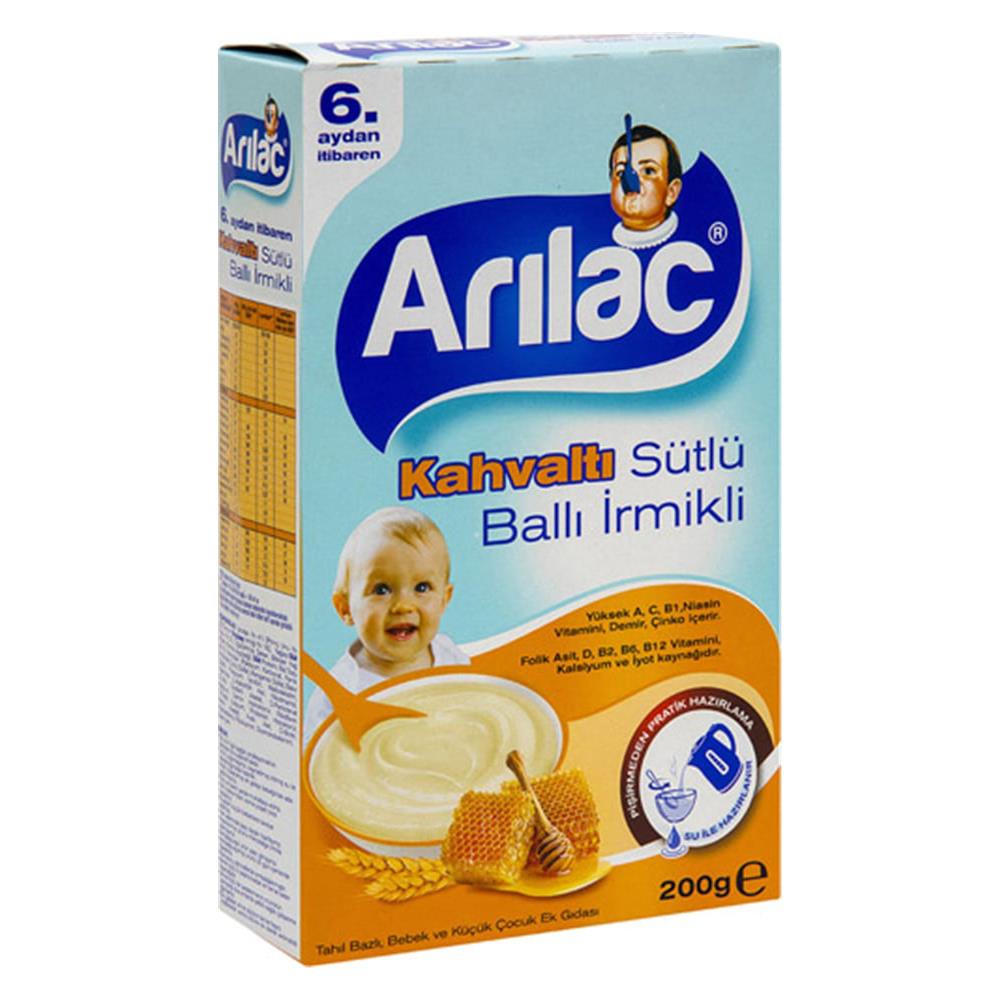 Arı Bebek Maması 12 Vitaminli 6 Minarelli Sade 200 gr