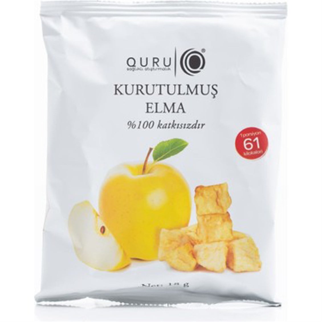 Quru Kurutulmuş Elma 18 Gr