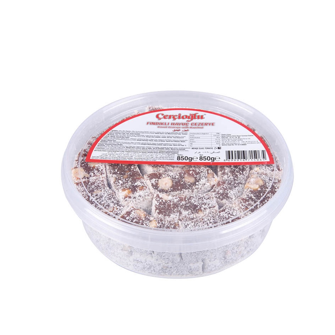  CERCIOGLU FINDIKLI HAVUC CEZERYE 850 GR 