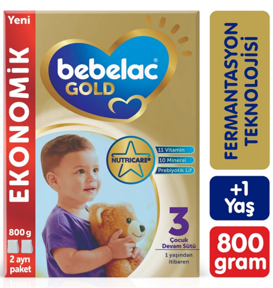 Bebelac Gold 3 Vıtamın Prb 800 Gr