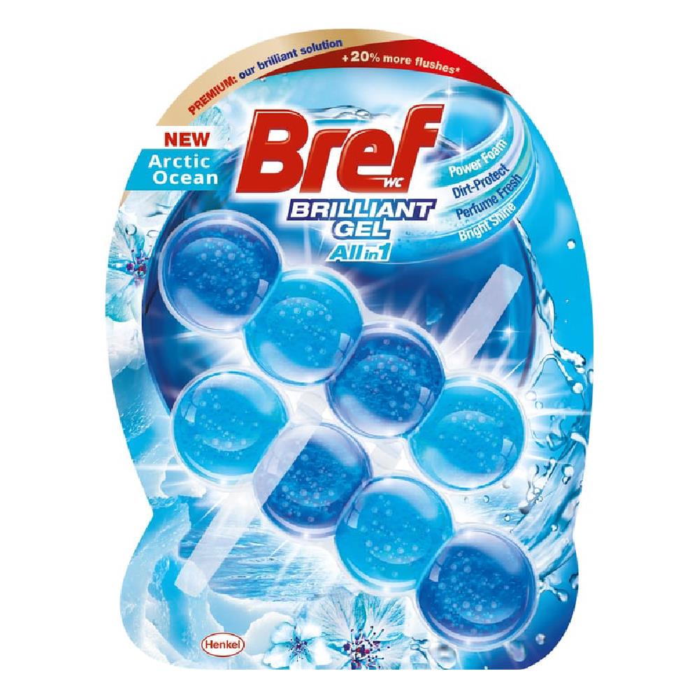 Bref WC Brilliant Gel Duopack Okyanus 242 gr