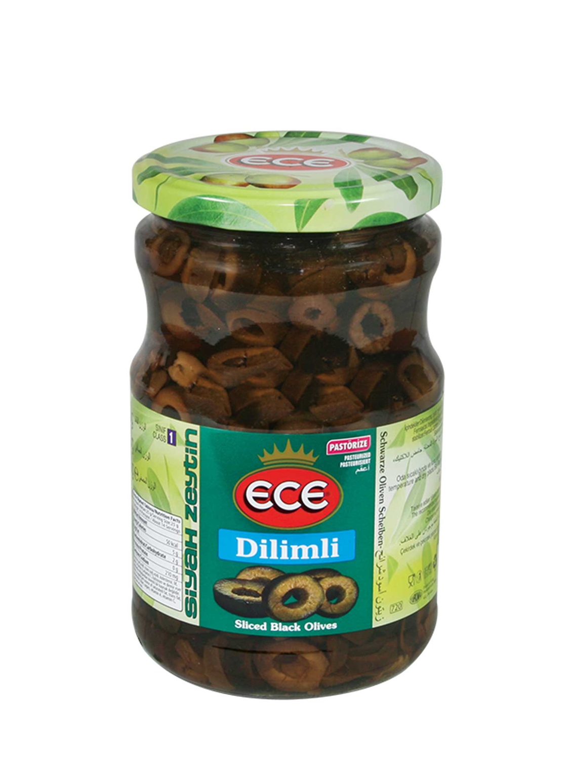  ECE DILIMLI SIYAH ZEYTIN 720 GR 