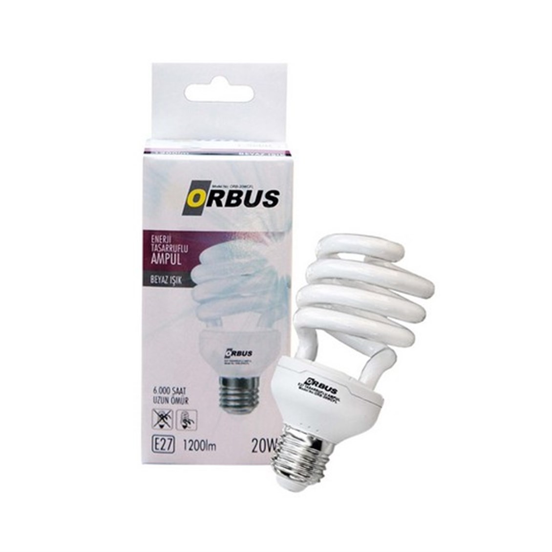 Orbus Enerjı Tasarruflu Ampul 20 Watt E27