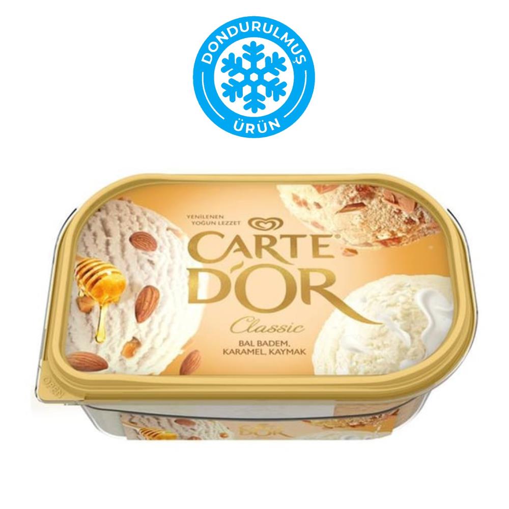 Algida Carte D'or Classics Badem Karamel Kaymak 850 gr