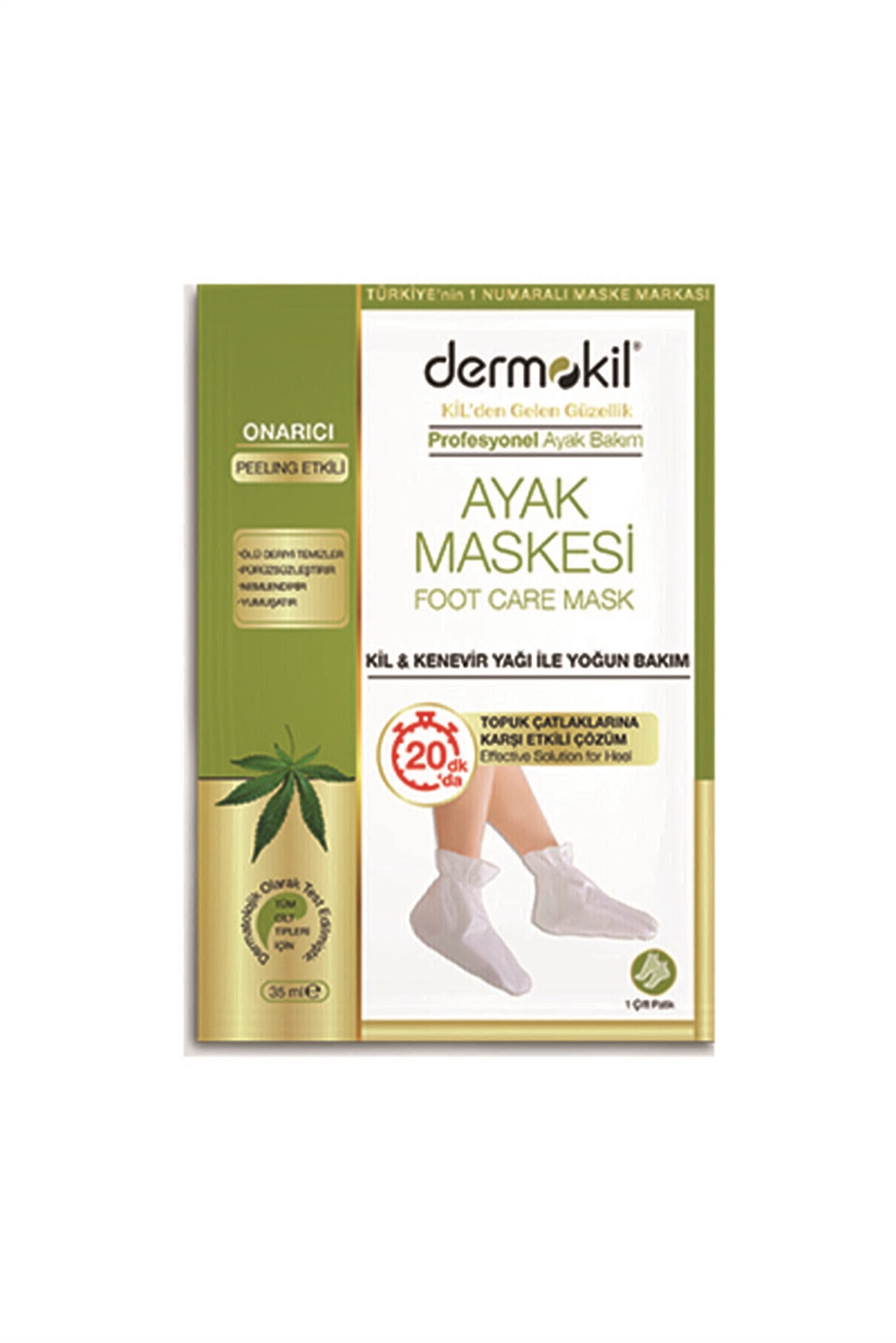  DERMOKIL AYAK MASKESI 35ML 