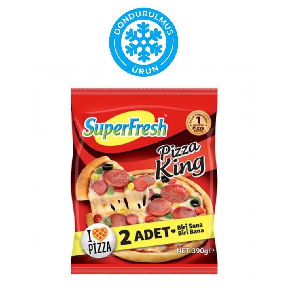 Superfresh Pizza King 2'Li 390 gr 