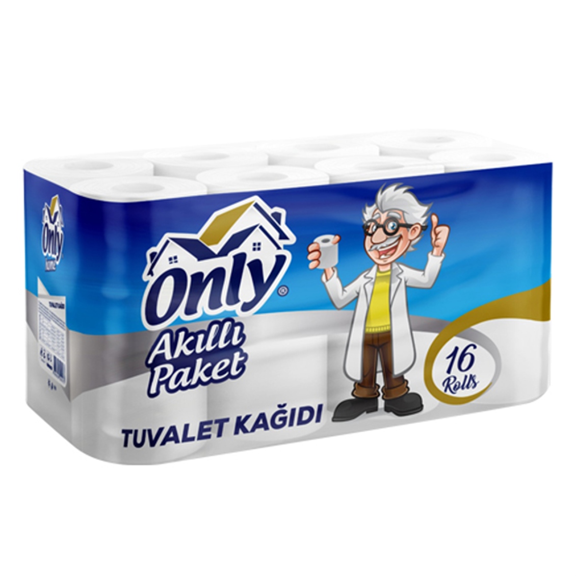 Only 2 Katlı Akıllı Tuvalet Kağıdı 16'lı