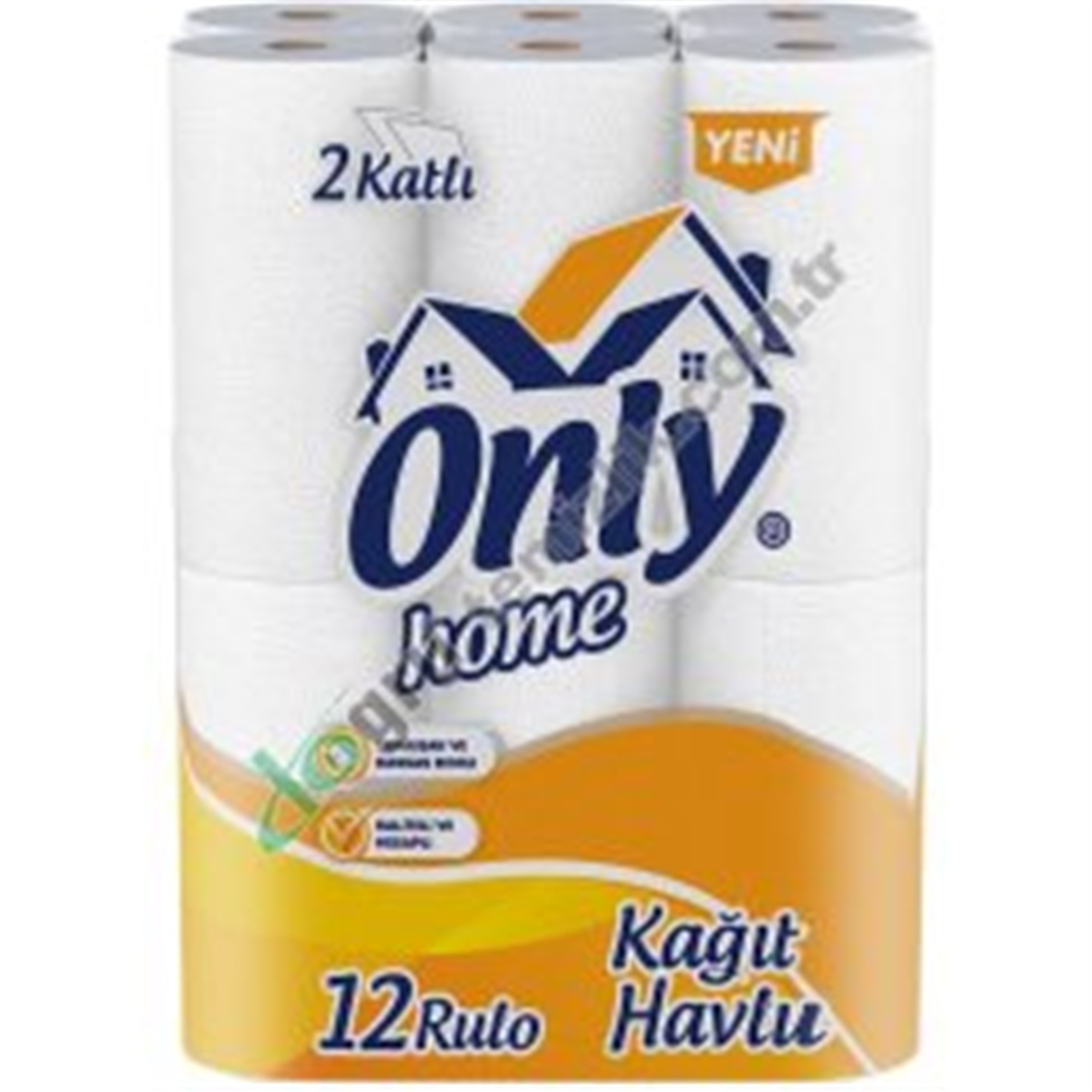 Only 2 Katlı Havlu 12'li 