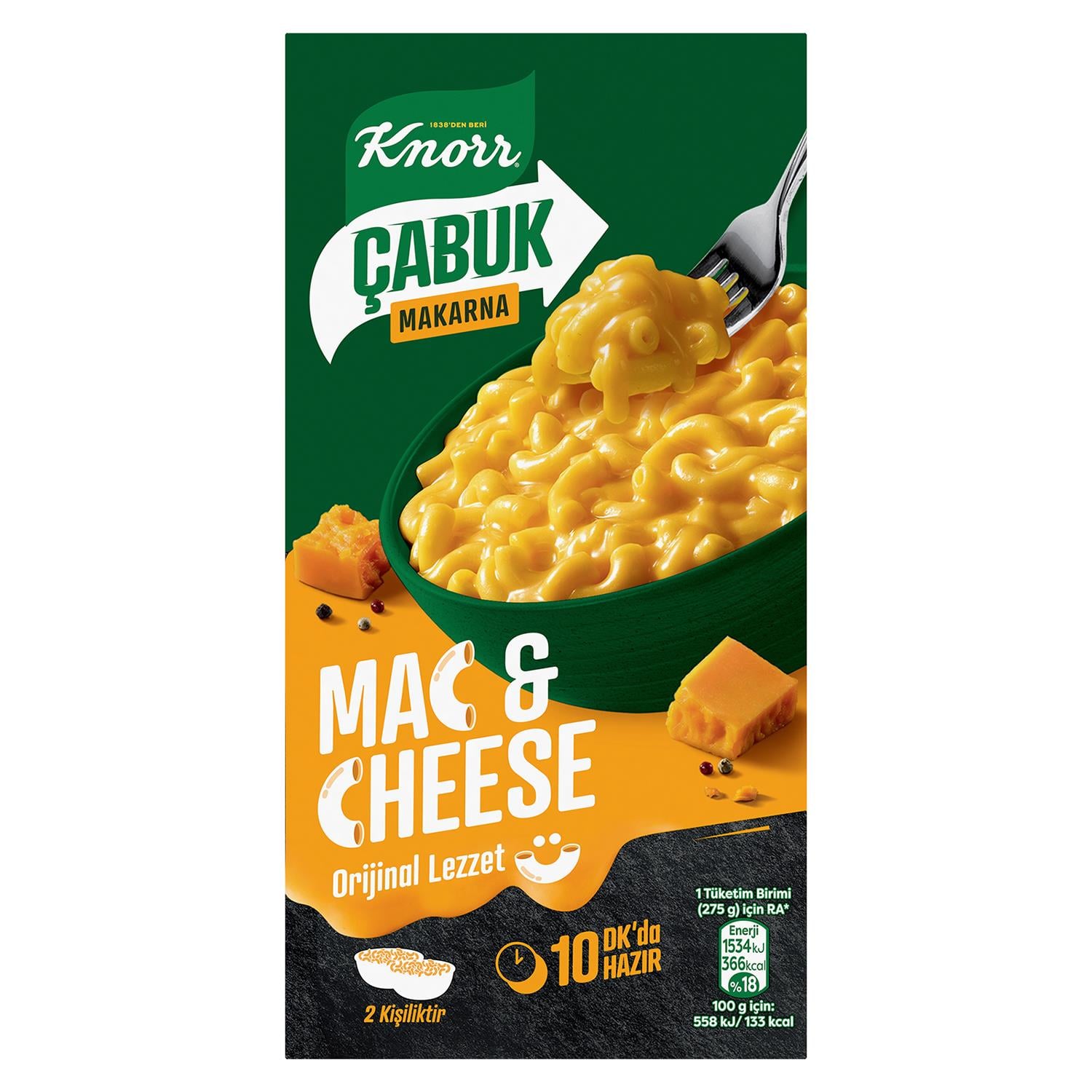 Knorr Çabuk Mac & Cheese 212 gr