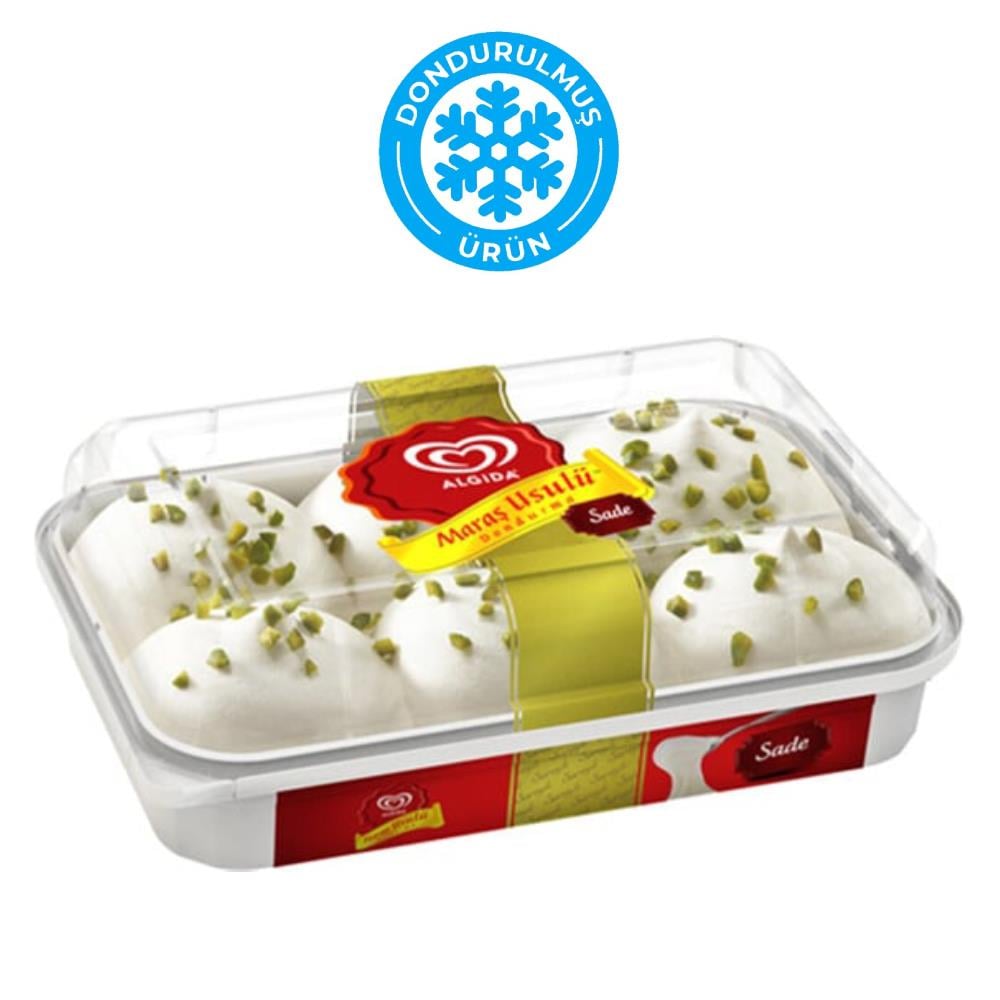 Algida Maraş Usulü Sade Dondurma 6x500 ml