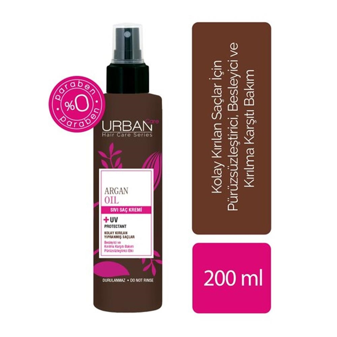 Urban Care Sıvı Krem 200 ml Argan Keratin