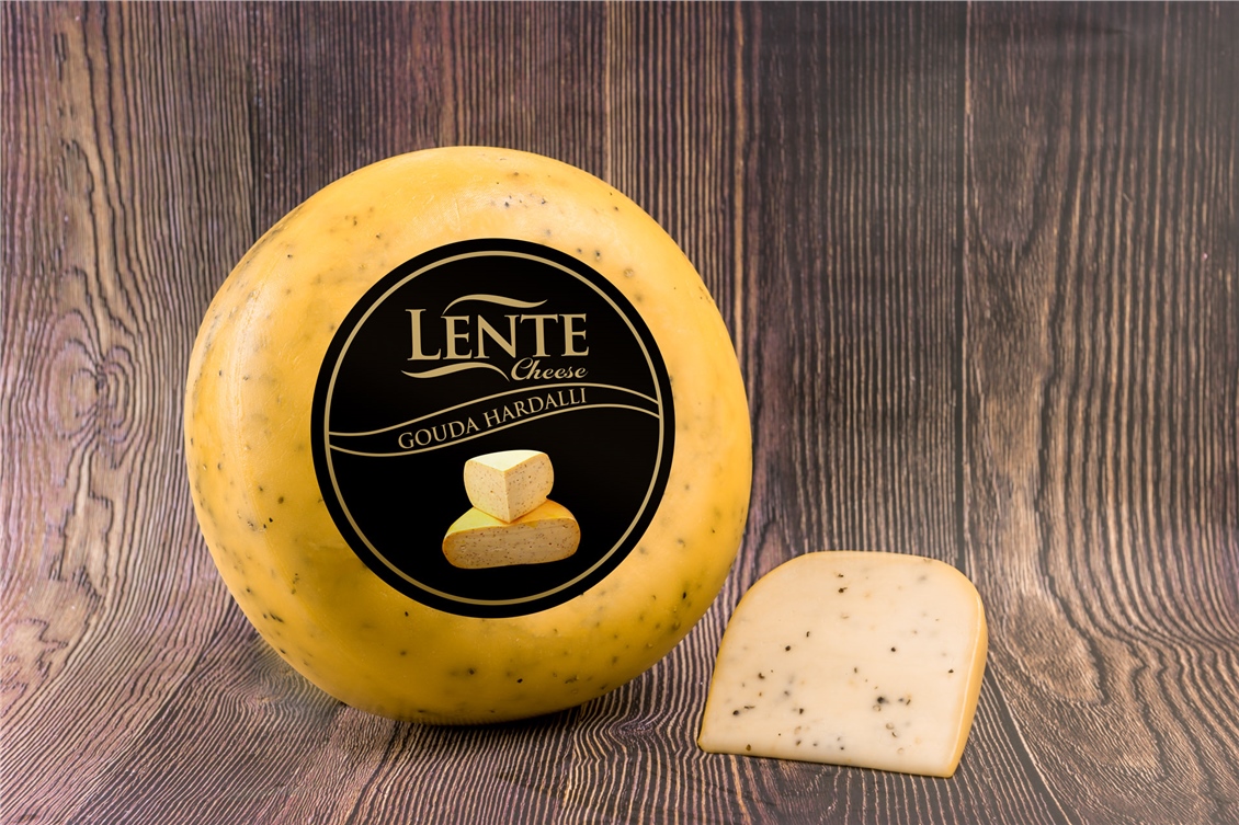Peynir Lente Gouda Hardallı Kg