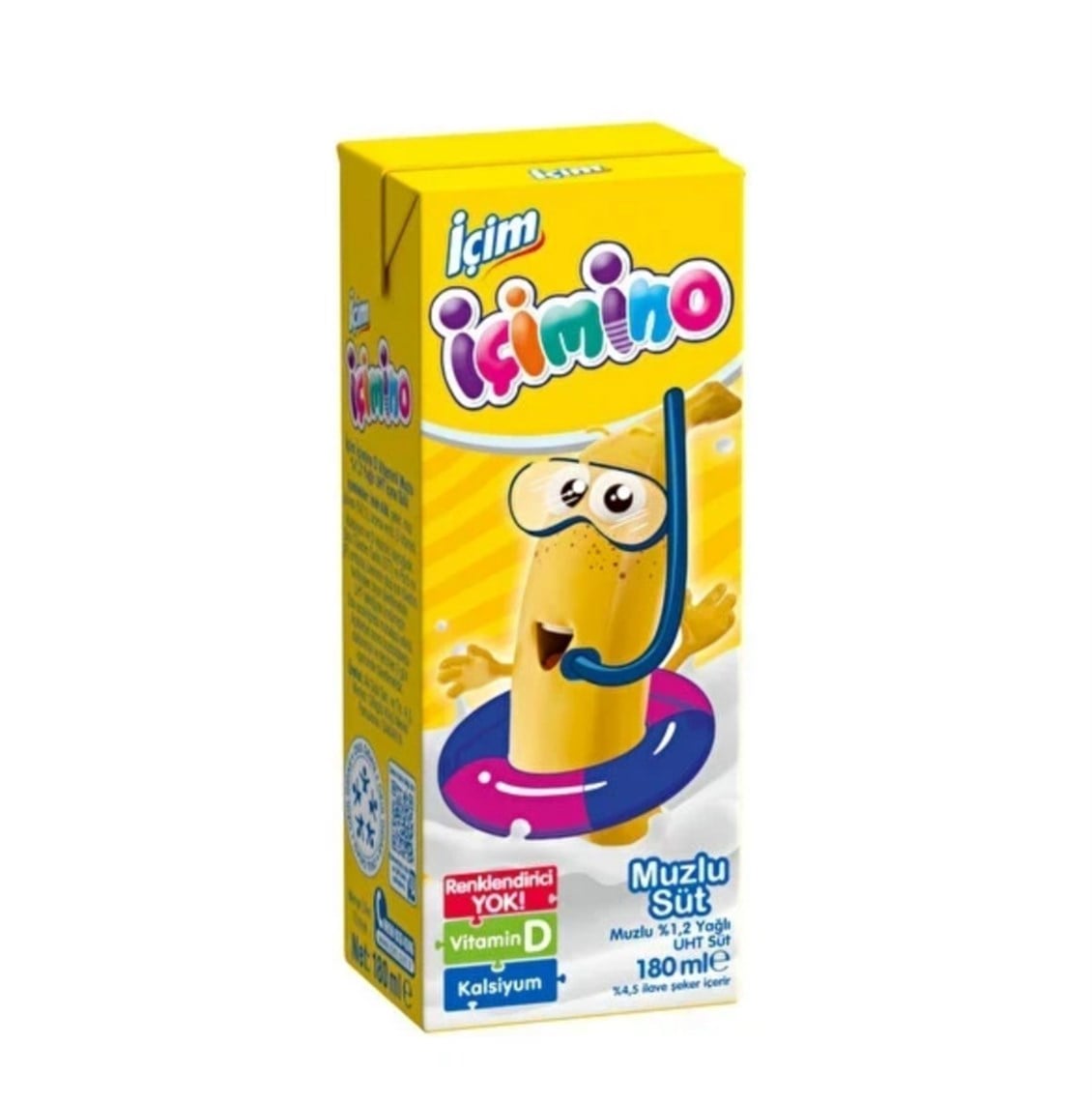 İçim İçimino Süt  Muz 180 Ml