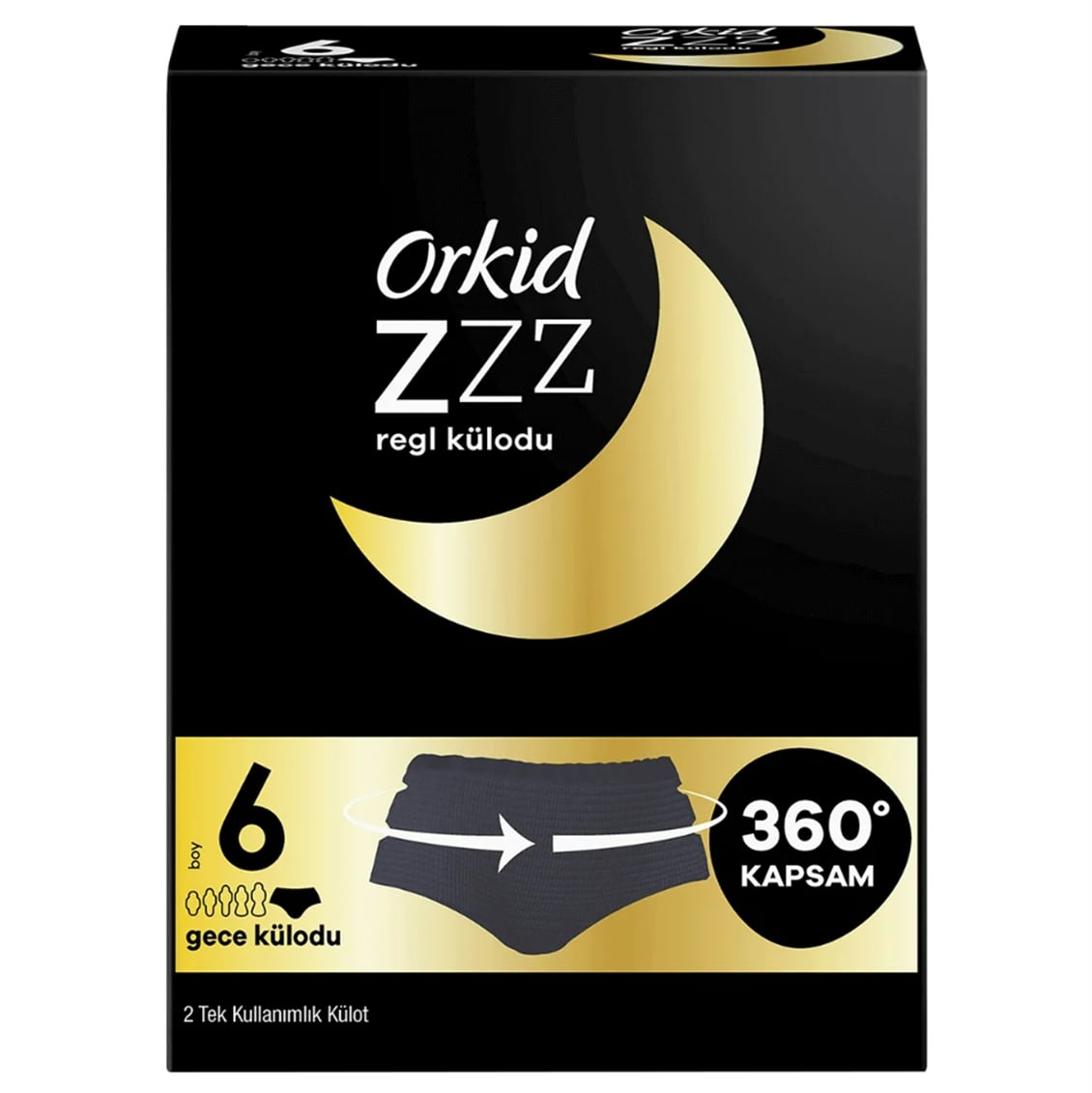 Orkıd Regl Gece Külodu