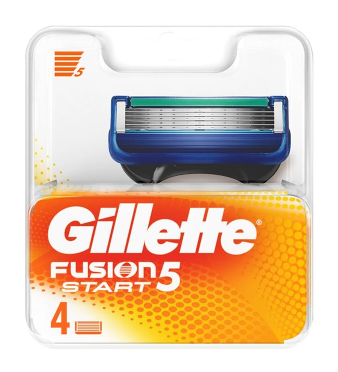 Gillette Fusıon 5 Start Bıcak 4lu