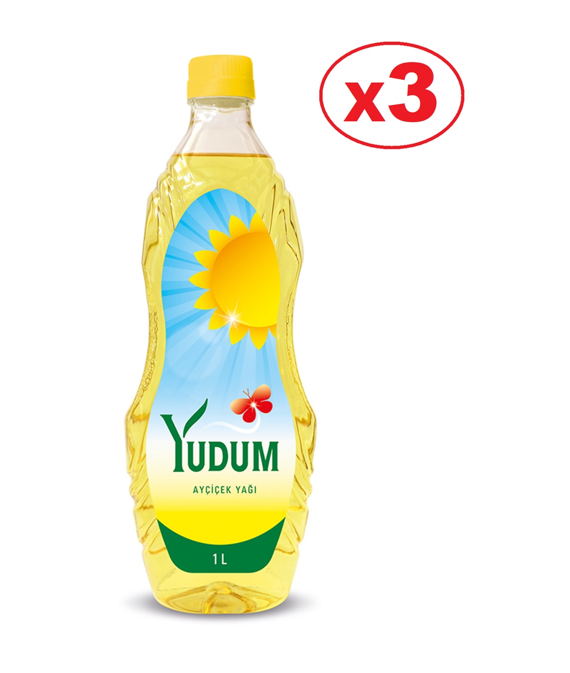 Etc. Yudum Aycıcek Yagı 1 Lt X 3
