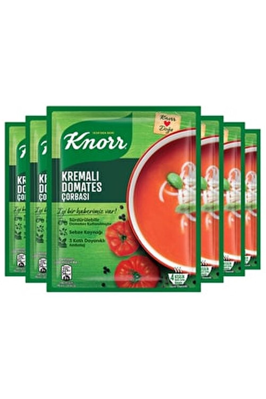 Etc.Knorr Hazır Corba Kremalı Domates X6