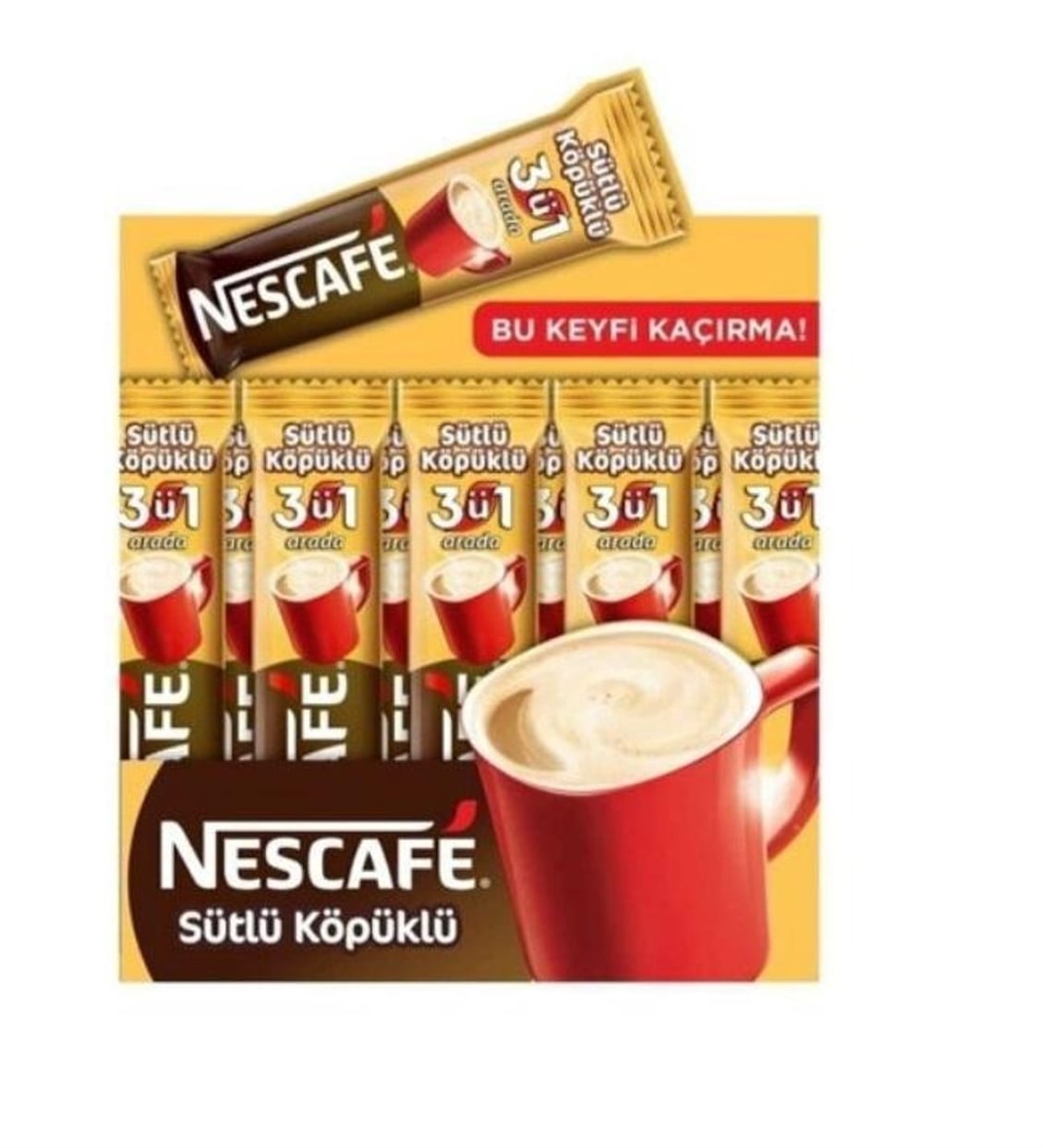 Etc. Nescafe 3u1 Sutlukopuklu 17,4 X 48