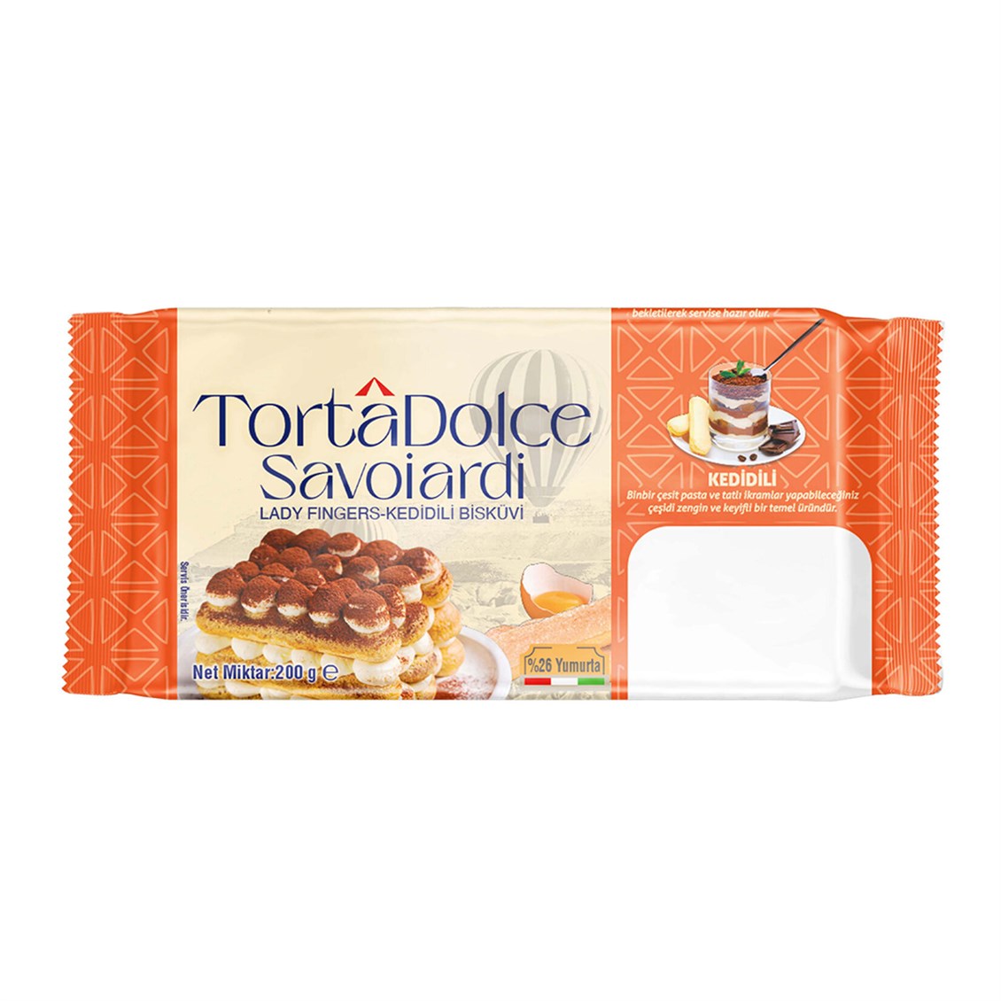 TORTADOLCESAVOIARDIKEDIDILI200GR
