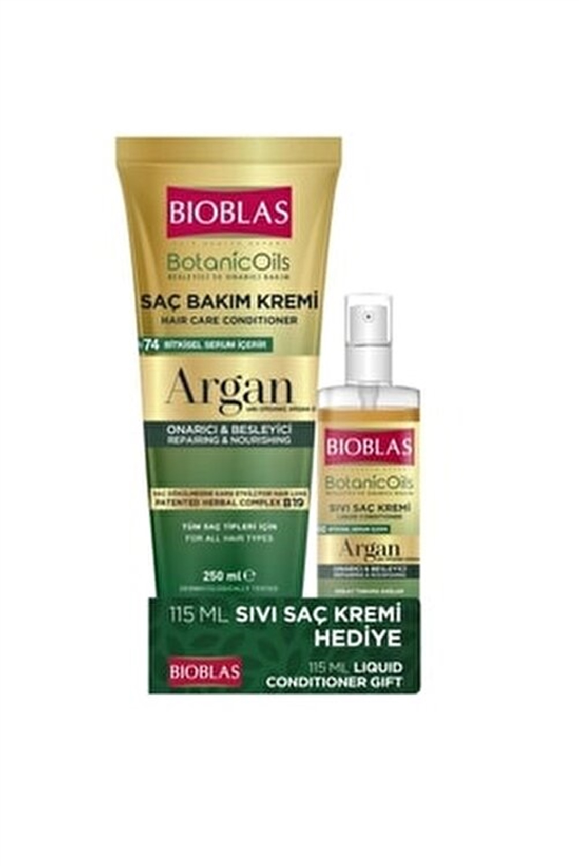 BIOBLASARGANKREM250ML+SIVIKREM115ML