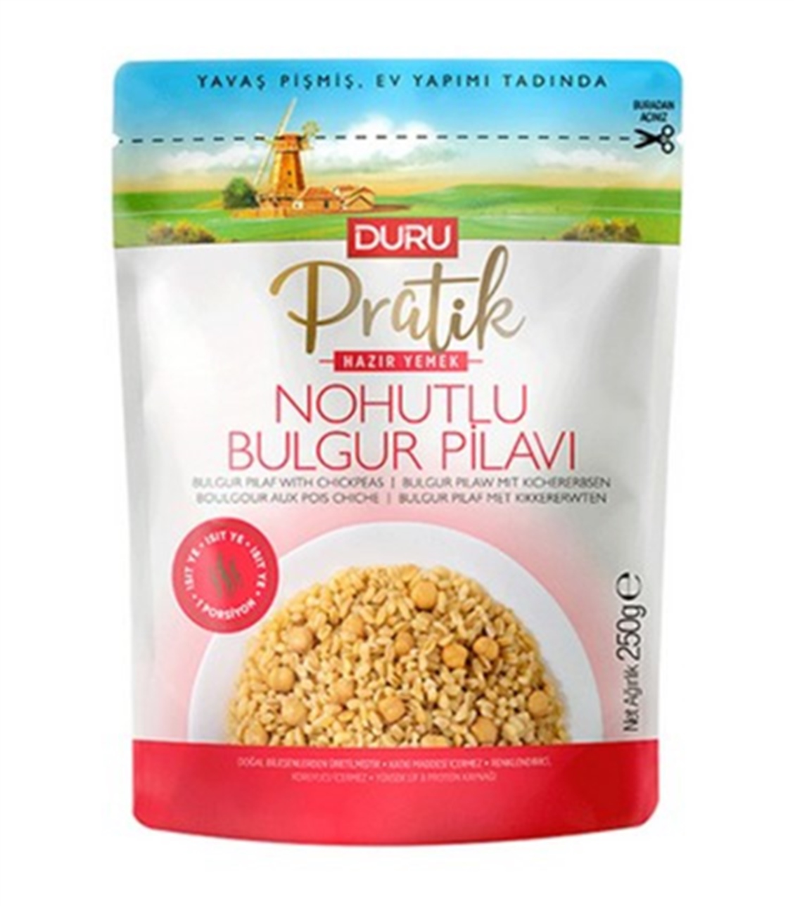 Duru Partik Nohutlu Bulgur Pilavı