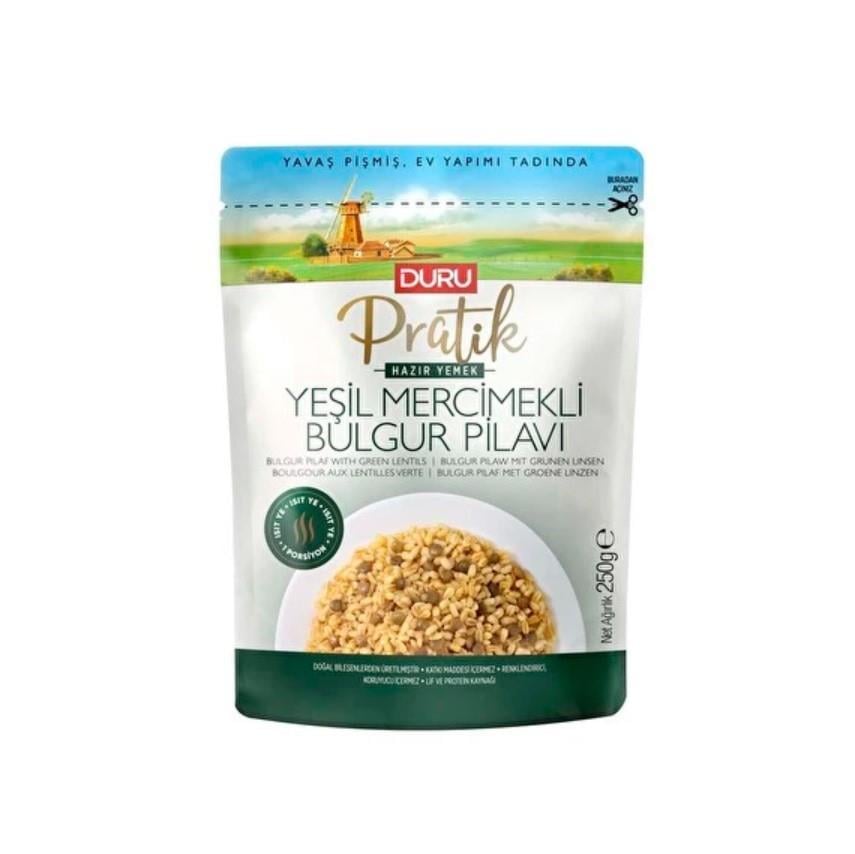 Duru Pratik Mercimekli Bulgur Pilavı