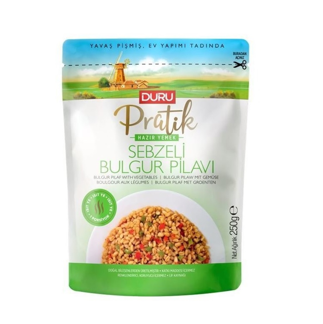 Duru Pratik Sebzeli Bulgur Pilavı