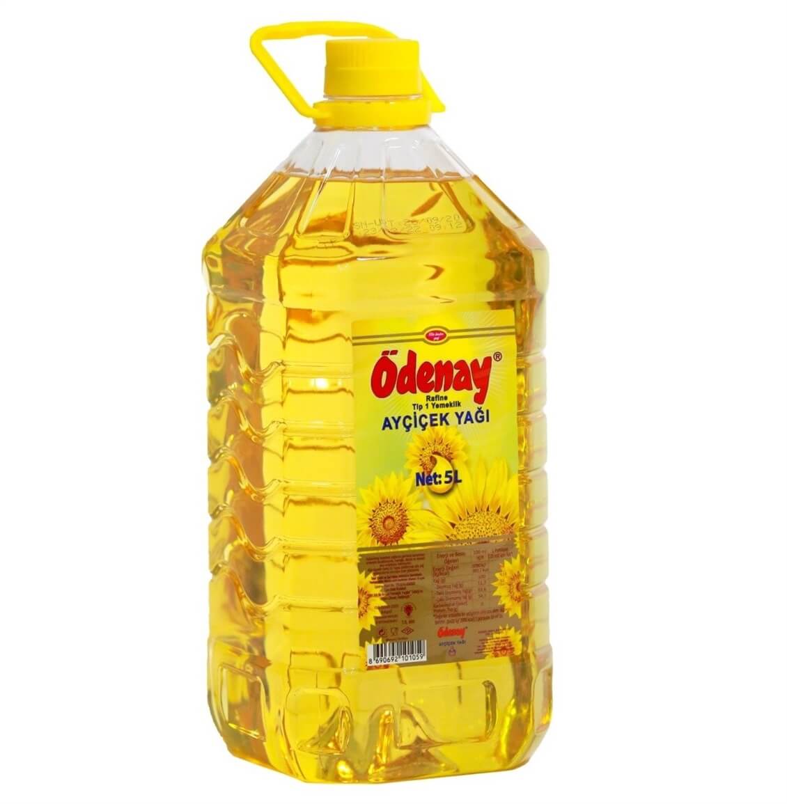 Ödenay Ayçiçek Yağı 5 lt