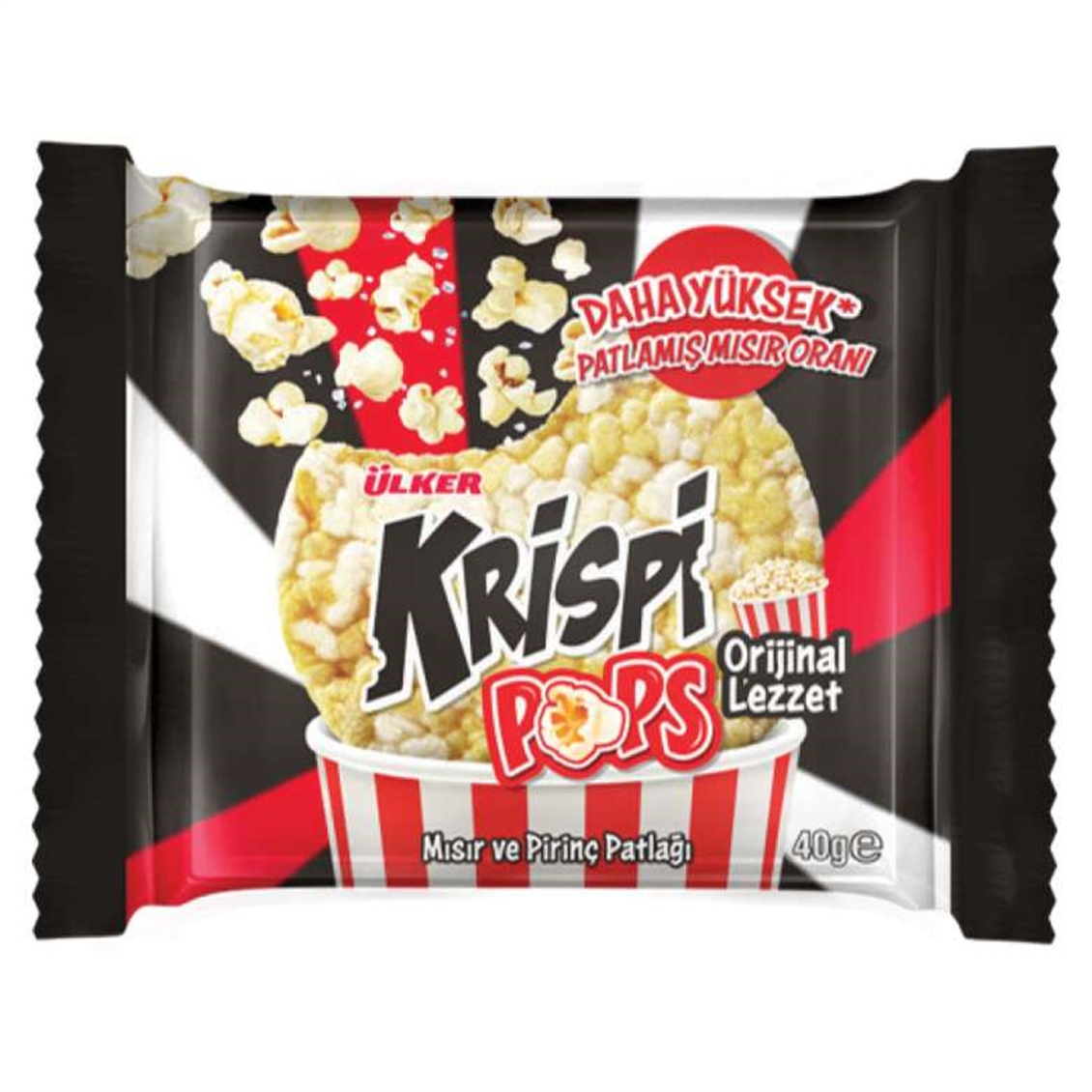 Ülker Krispi Pops Mısır Orjınal 32 Gr