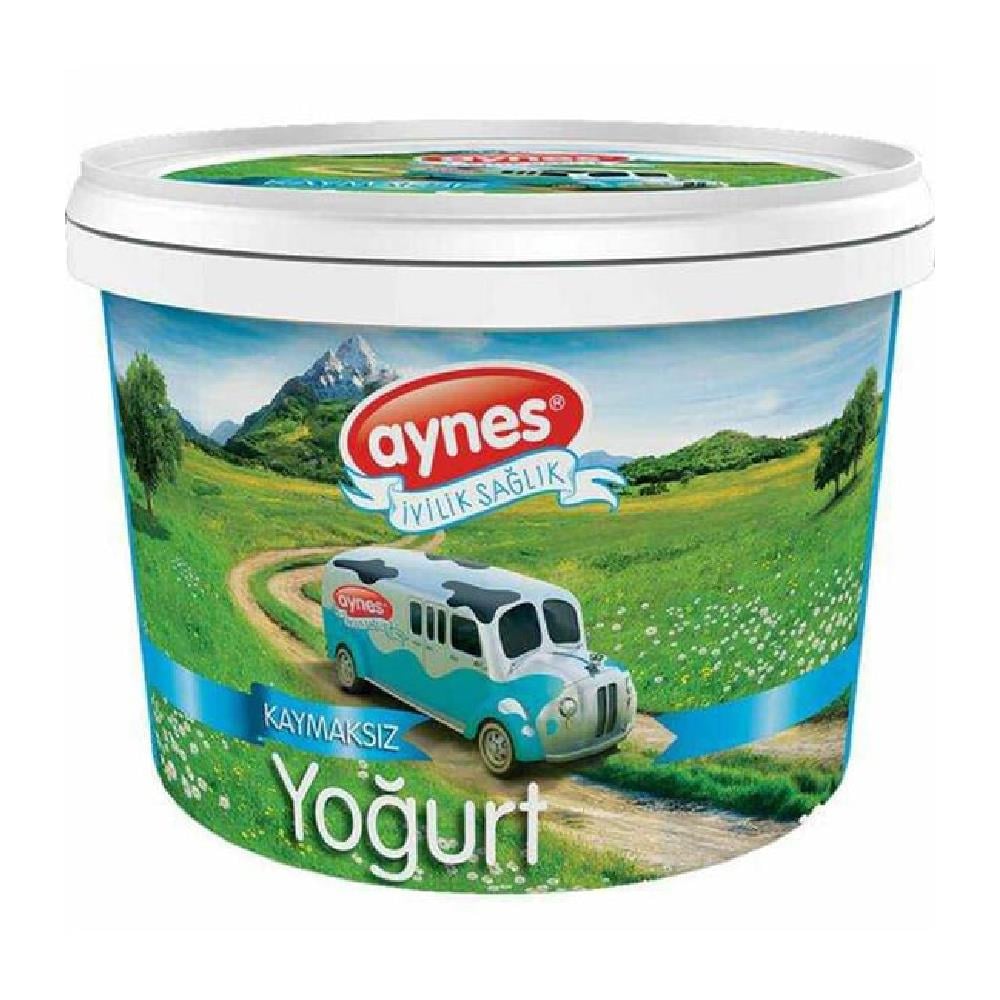 Aynes Yağsız Kaymaksız Yoğurt 2000 gr
