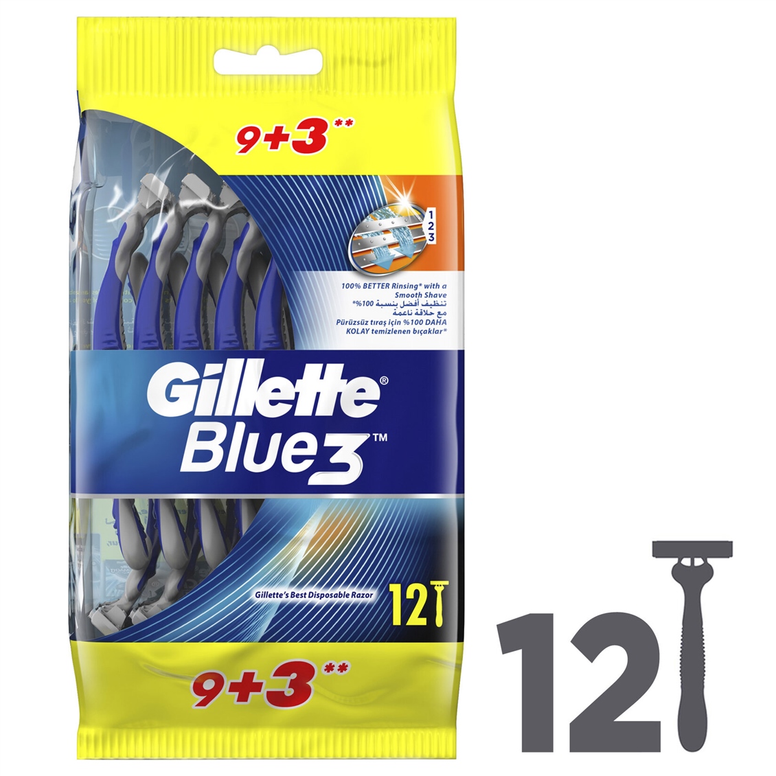 GILLETTEBLUE3COMFORT9+3LU