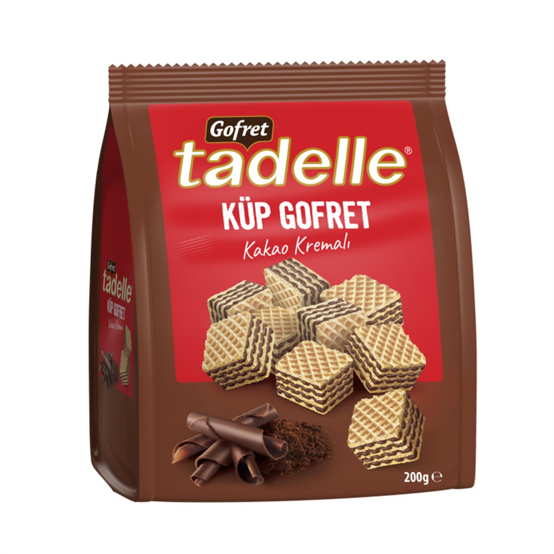 Tadelle Küp Gofret Kakao Kremalı 200 gr