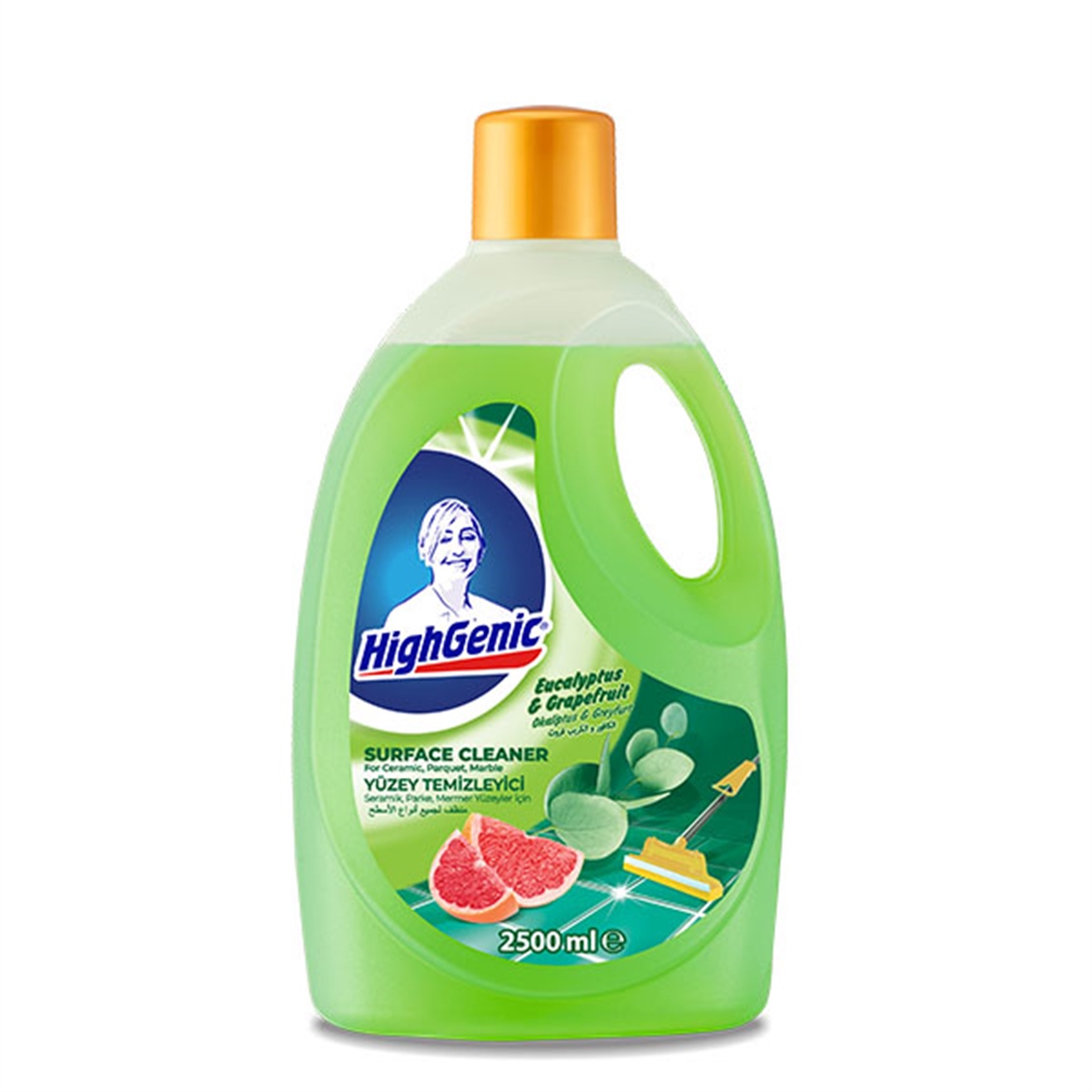 Highgenic Yüzey Temizleyici Okaliptus Ve Greyfurt 2500 ml