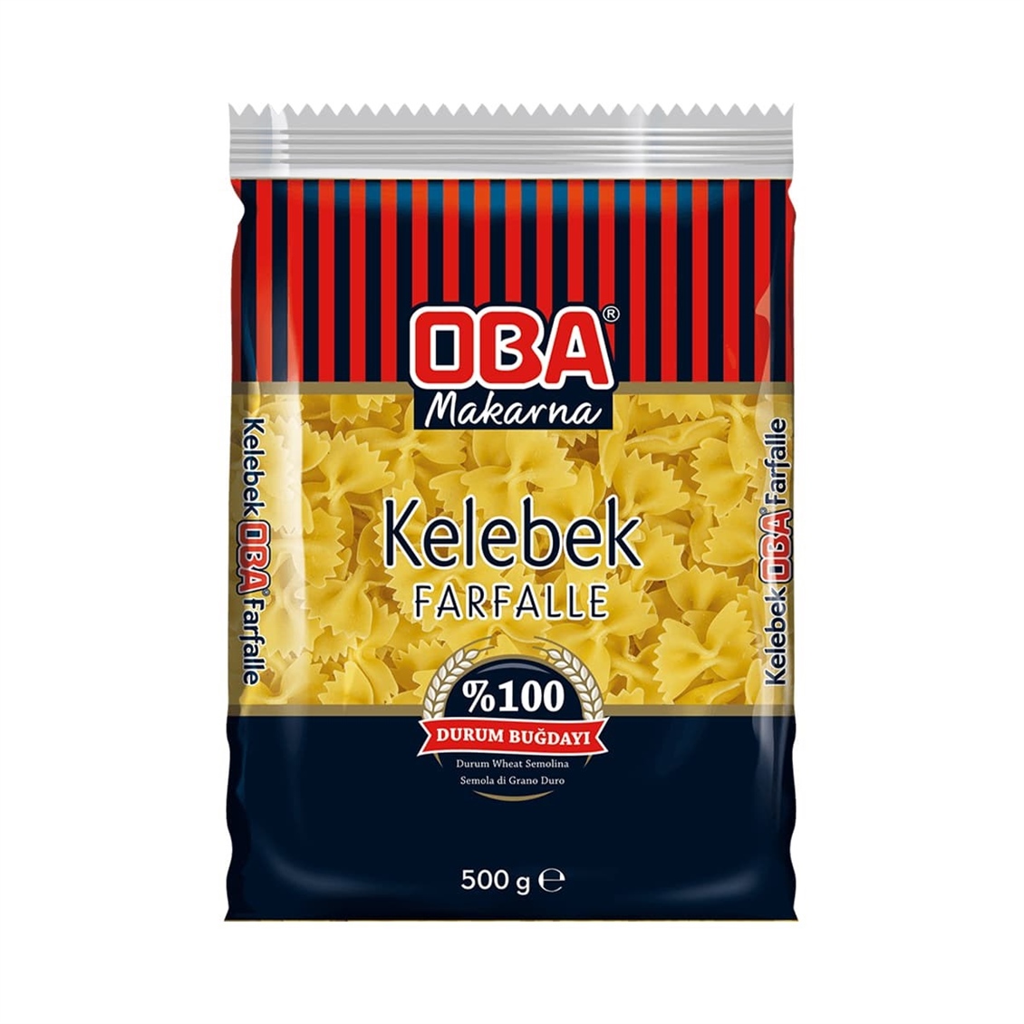 Oba Makarna 500 Gr Kelebek