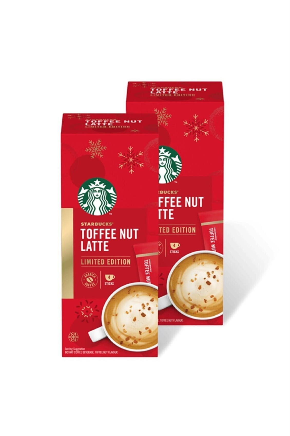 Starbucks Toffee Nut Latte  4lü 92 Gr