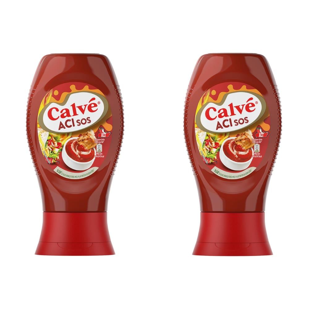 Calve Gurme Acı Sos 265 Gr 2'li