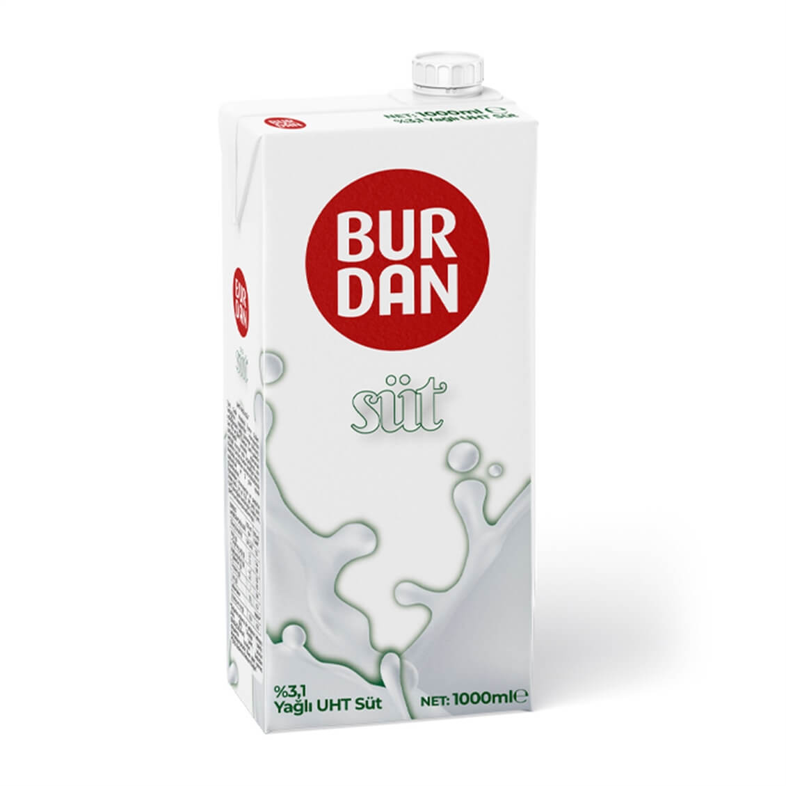 Burdan Tam Yağlı Süt 1 lt