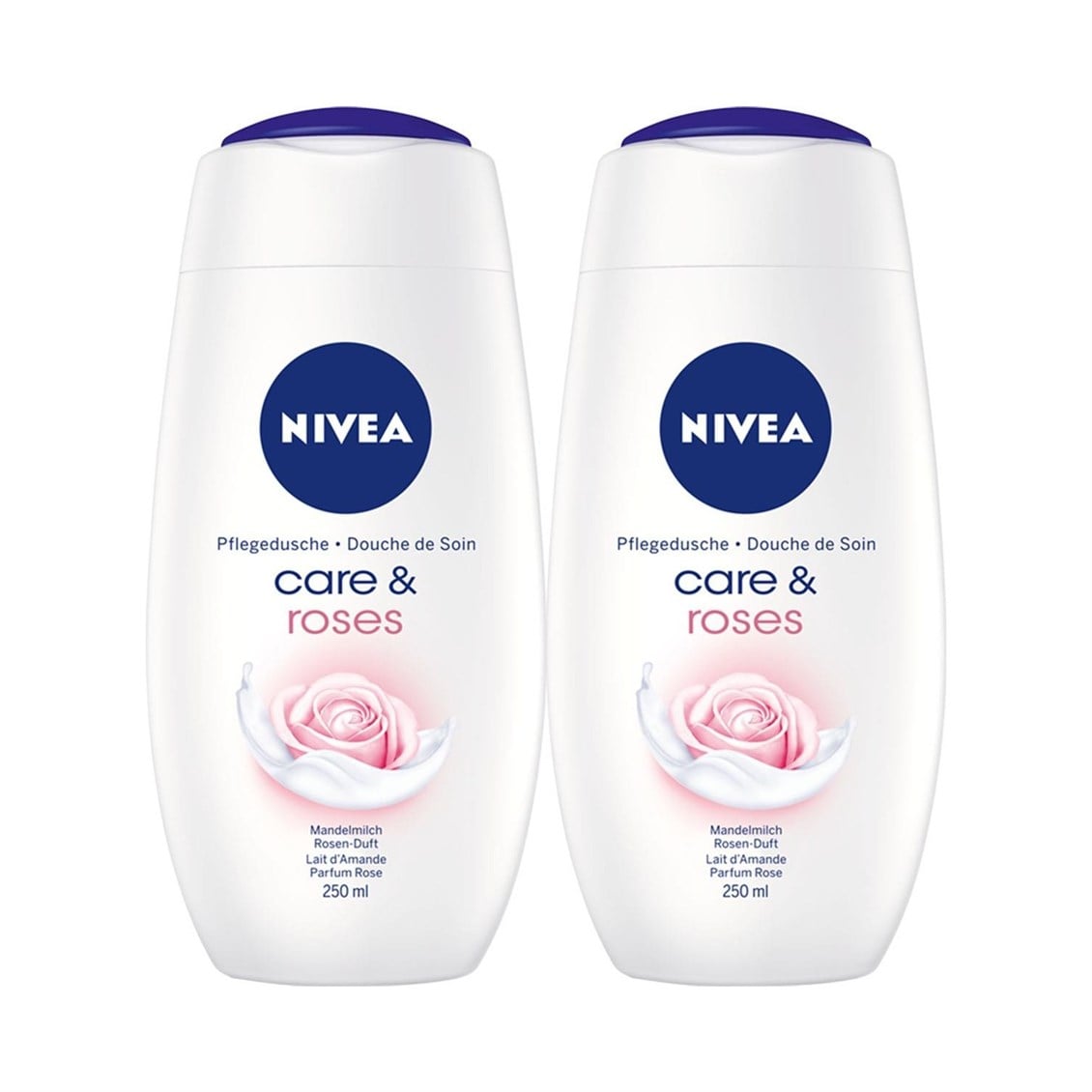 Nivea Care & Roses Banyo ve Duş Jeli 250 ml 2'li