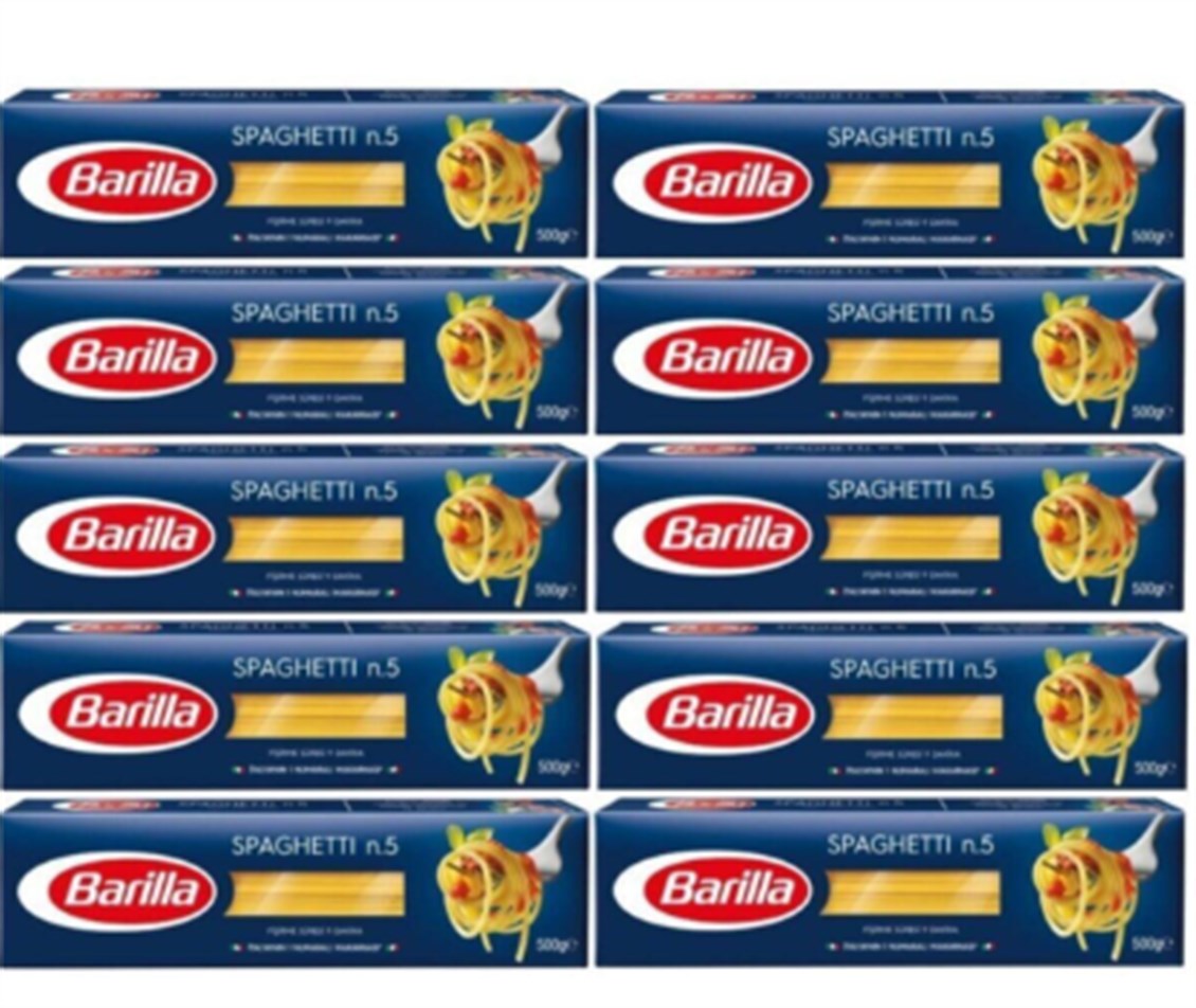 ETC.BARILLA MAKARNA 500GR SPAGETTI X 10 ADET