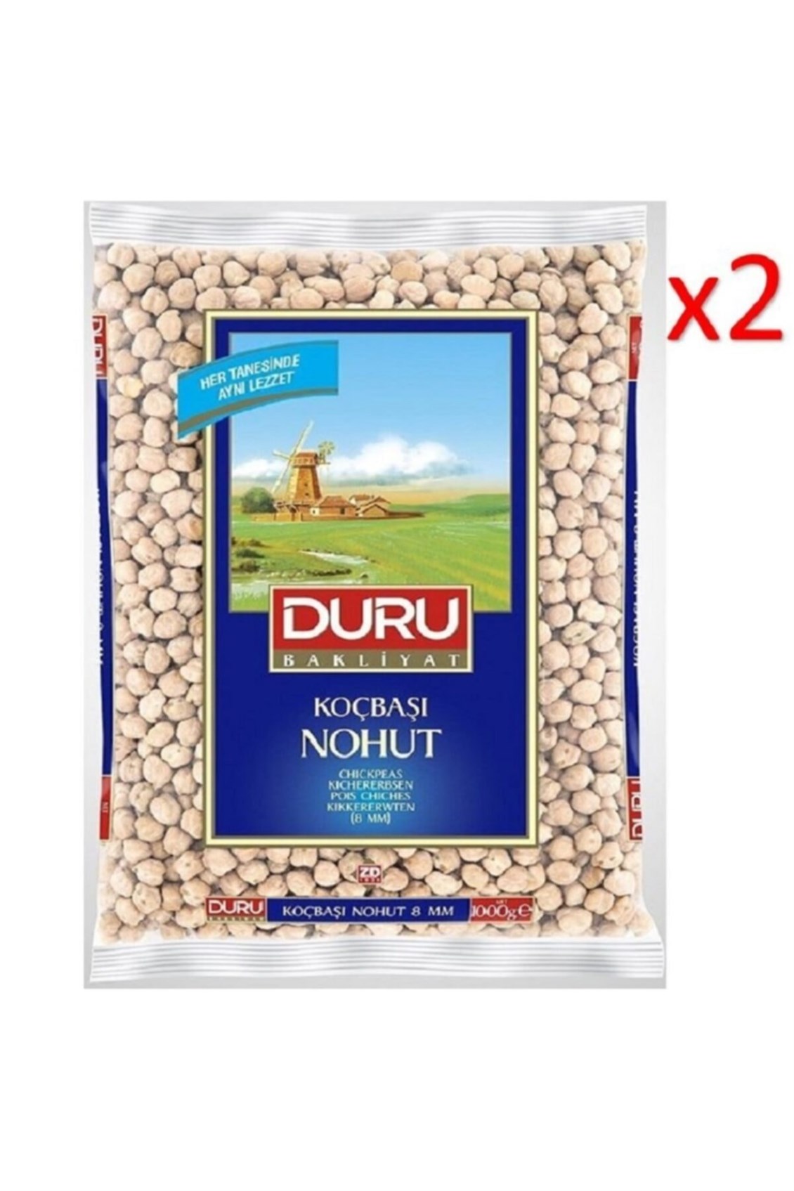 ETC.DURU NOHUT KOCBASI 8MM 1KG X 2 ADET