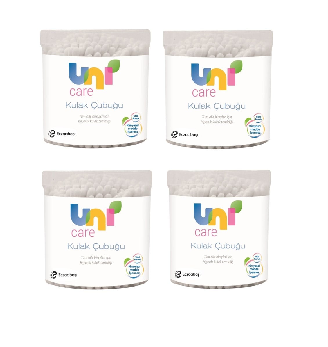 UNI CARE KULAK ÇUBUĞU 100LU X 4ADET