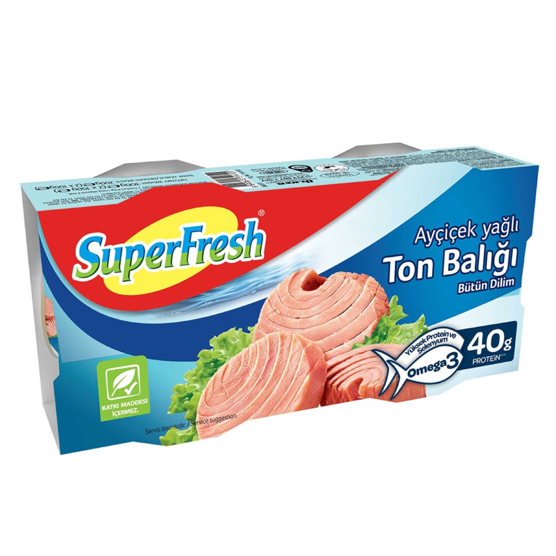 Super Fresh Ton Ayçiçek Yağlı 150 gr 2'li
