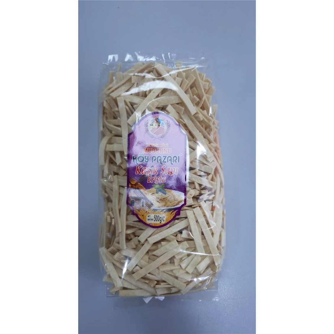 Mudurnu Sebzeli Kaşık Sapı Erişte 500 gr