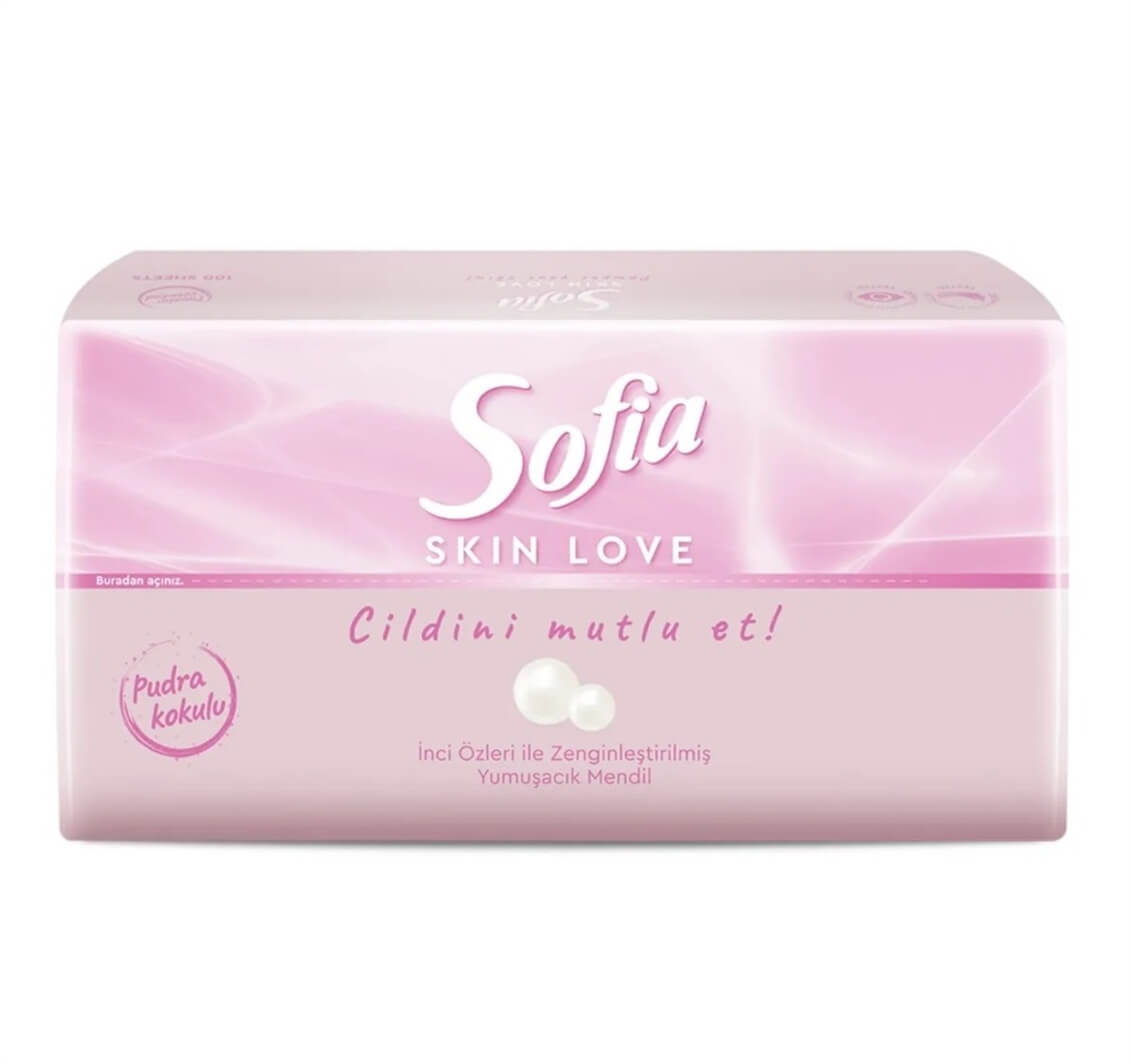 Sofia Mendil Skin Love Pudra Parfümlü 100'lü