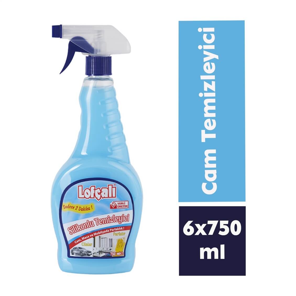 Lofçalı Silikonlu Cam Temizleyici 750 ML